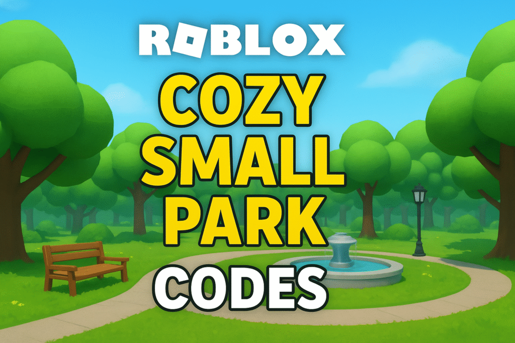 Roblox Cozy Small Park codes